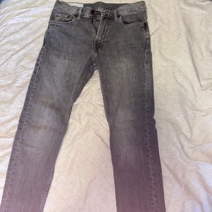 Young mens Denim Jeans Grey